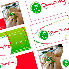 Dumpling Business Cards